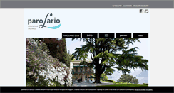 Desktop Screenshot of parolario.it